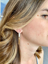 Lade das Bild in den Galerie-Viewer, Gliederohrringe STOLL - Gelbgold