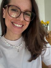 Lade das Bild in den Galerie-Viewer, Süßwasserzuchtperlen Kette Cross Shape
