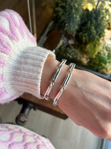 Gliederarmband MARGOT - Silber